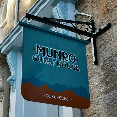 Munro Guest House Stirling Dış mekan fotoğraf